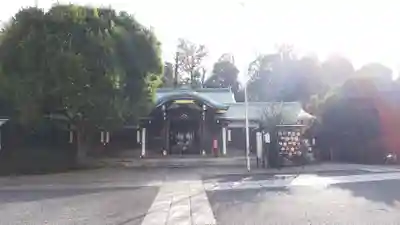 白金氷川神社の本殿・本堂