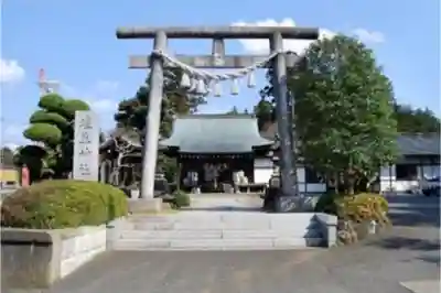 埴生神社の鳥居