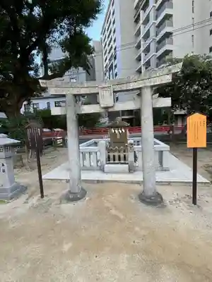 天津神社の鳥居