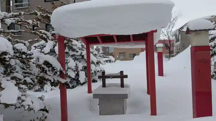 旭川銀座弁天神社の手水舎