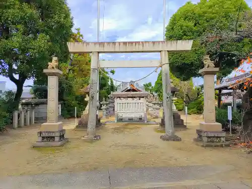 赤星神社の鳥居