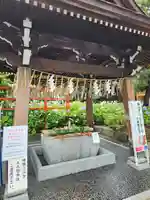 白山神社の手水舎