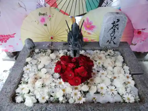 札幌諏訪神社の手水舎