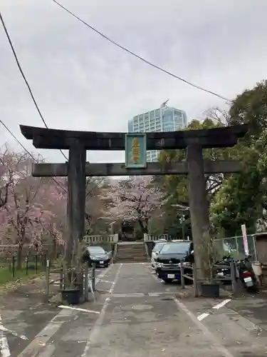 芝東照宮の鳥居