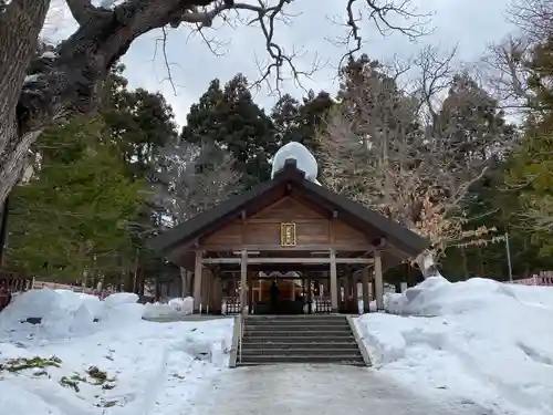 開拓神社の本殿