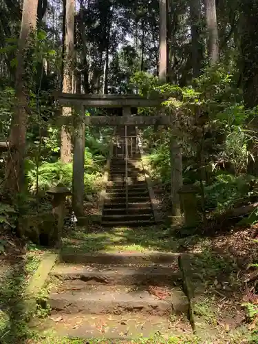 神明神社の鳥居