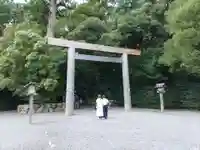 伊勢神宮外宮(豊受大神宮)の鳥居
