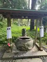 須山浅間神社の手水舎