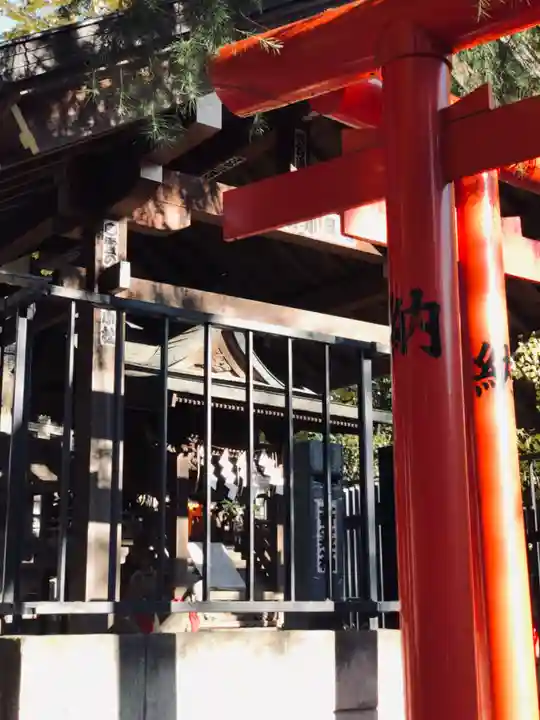 鳩森八幡神社の末社・摂社