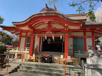 戸部杉山神社の本殿・本堂