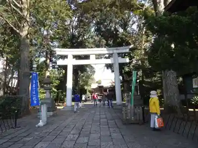 武蔵野八幡宮の鳥居