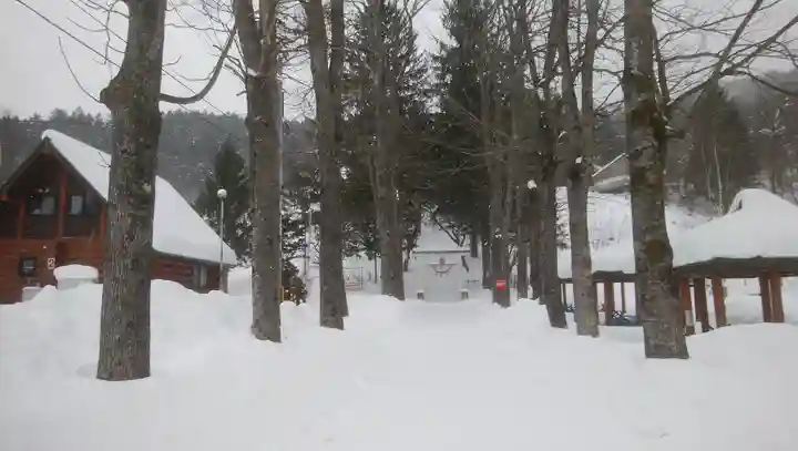 西興部神社の周辺