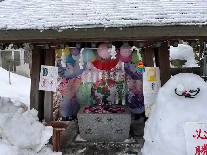 札幌諏訪神社の手水舎