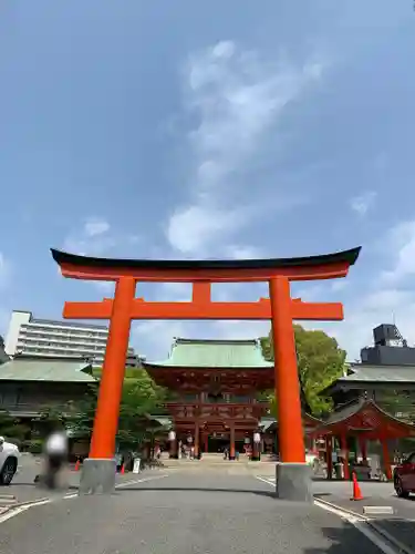 生田神社の鳥居