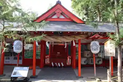 生島足島神社の本殿・本堂
