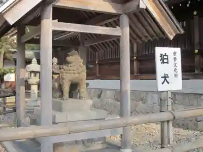丹後一ノ宮 元伊勢 籠神社の狛犬