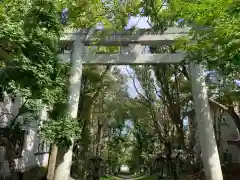 釧路一之宮 厳島神社の鳥居