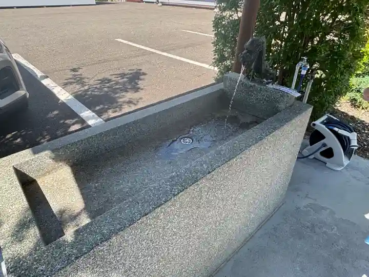 釧路八幡宮の手水舎