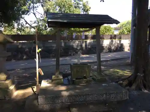 天地神社の手水舎