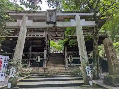 由岐神社の鳥居