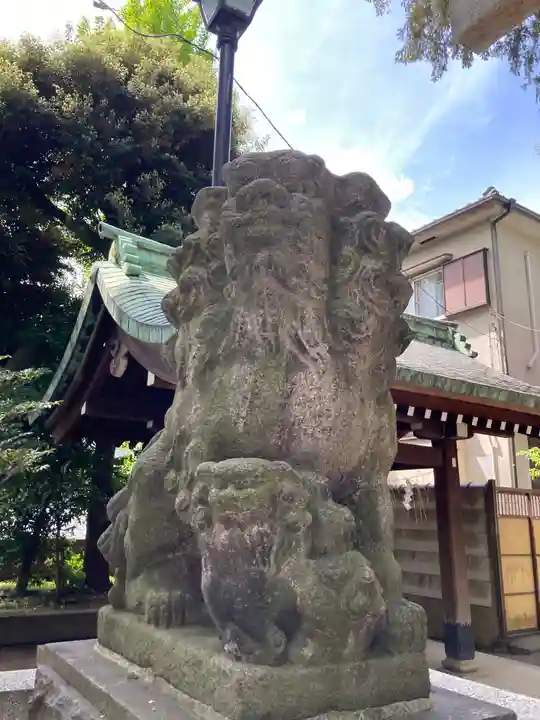 居木神社の狛犬
