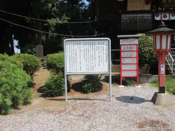 天狗山雷電神社の歴史