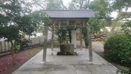 結神社の手水舎
