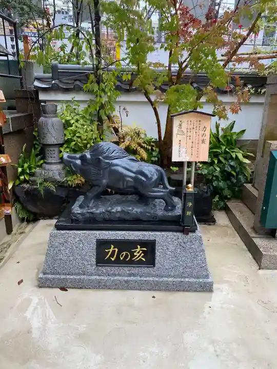 摩利支天 徳大寺の狛犬