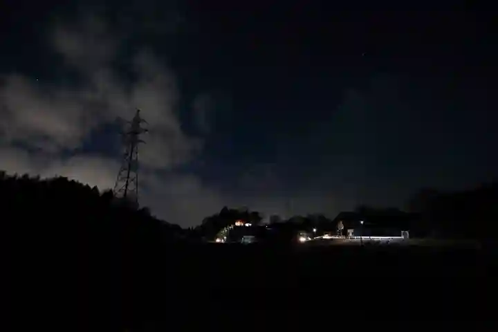 阿久津「田村神社」(郡山市阿久津町)旧社名:伊豆箱根三嶋三社の景色