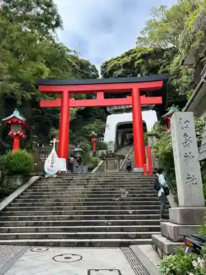 江島神社の鳥居
