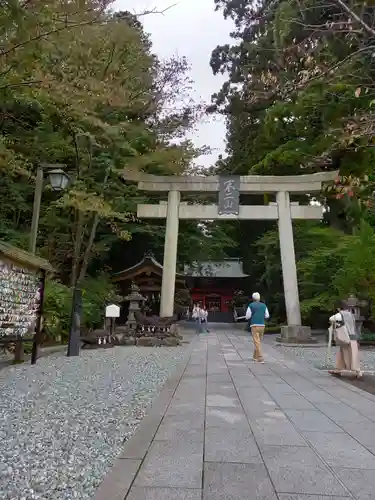 富士山東口本宮 冨士浅間神社の鳥居