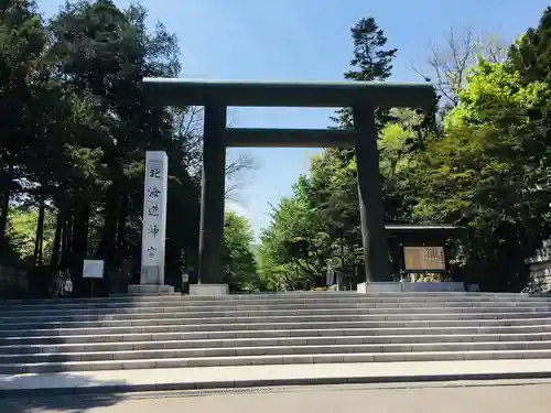 北海道神宮の鳥居