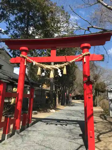 三島八幡神社の鳥居