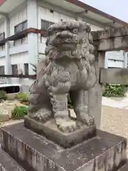 三輪神社の狛犬