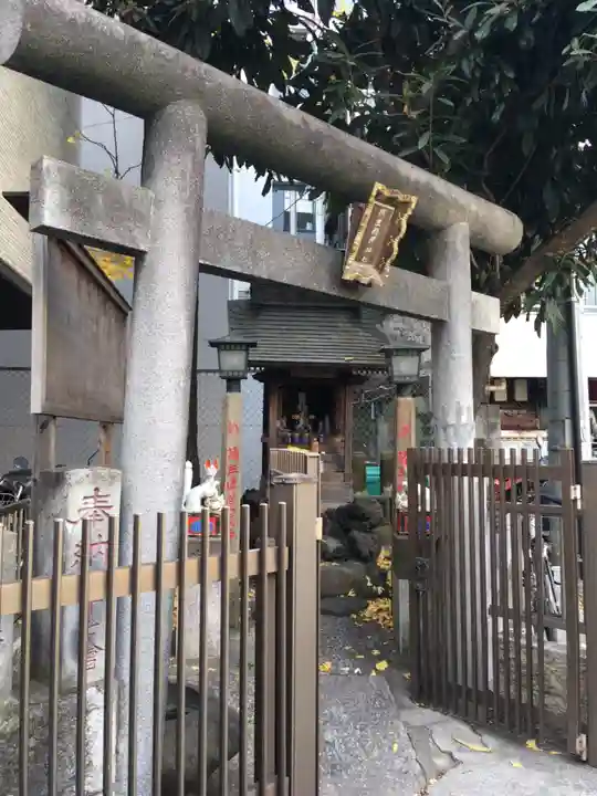 桐生稲荷神社の鳥居