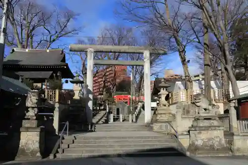 安積國造神社の鳥居