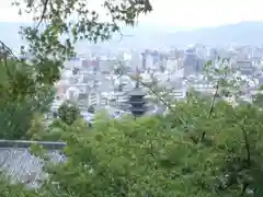 京都霊山護國神社の景色