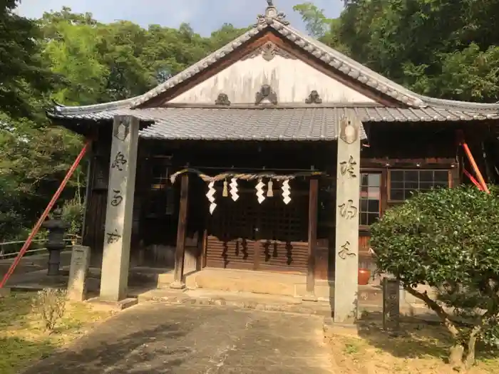 黒嶋神宮の本殿