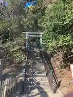 法華堂跡(源頼朝墓・北条義時墓)の鳥居