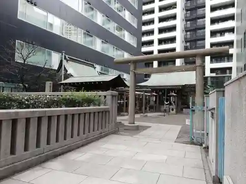 宮益御嶽神社の鳥居