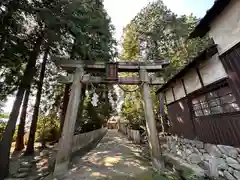 鴨山口神社の鳥居