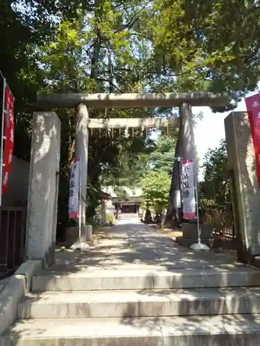 下神明天祖神社の鳥居