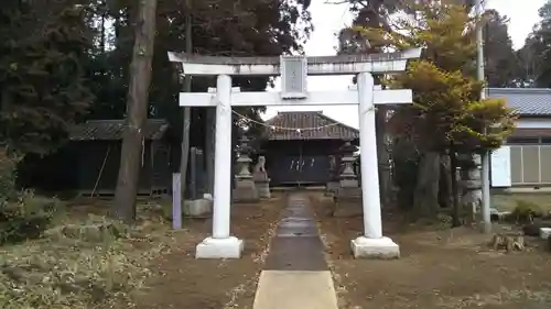 駒跿香取神社の鳥居