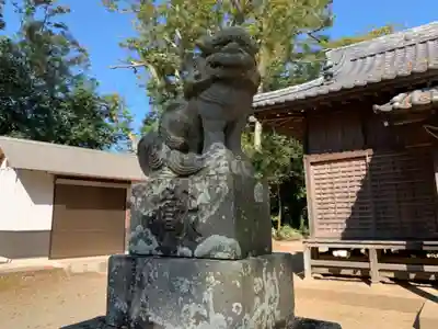 國勝神社の狛犬