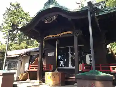 諏訪神社の本殿・本堂
