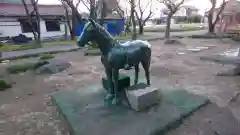 川曲神社の狛犬