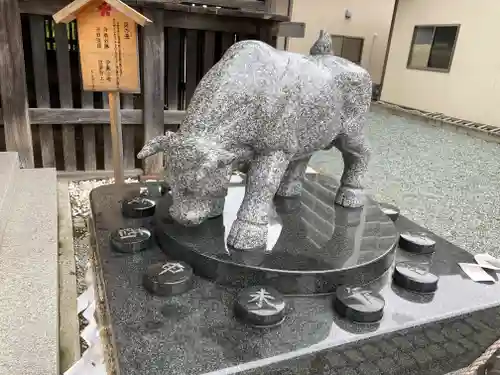 榴岡天満宮の狛犬