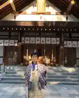 新琴似神社の七五三参