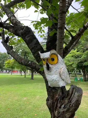 札幌護國神社の像