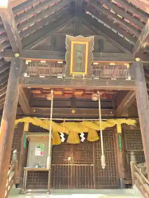 愛別神社の本殿・本堂